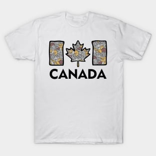 Canadian Coin Flag T-Shirt